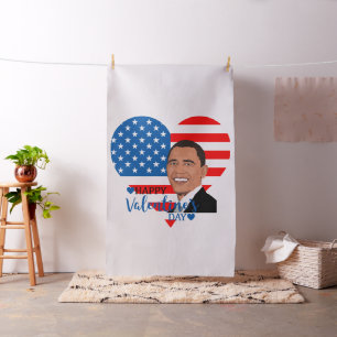 tissu barack obama valentine