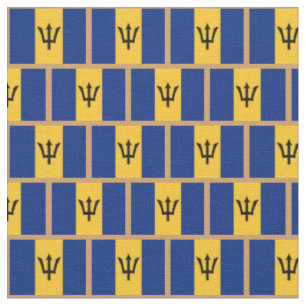 Tissu Barbados Flag & Barbados fashion Fabric/sports