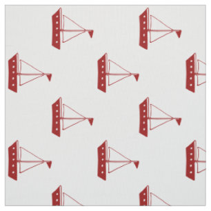 Tissu Bateaux marins rouges nautiques en blanc