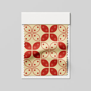 Tissu Batik Kawung, motif indonésien, javanais, ethnique