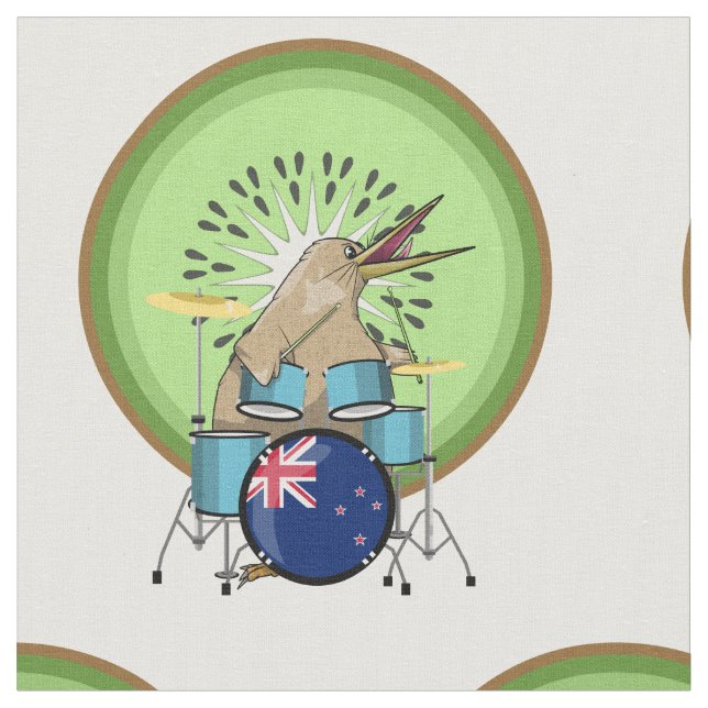 Tissu Batteur Kiwi Bird (Fermer)