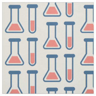 Tissu Beaker & Test Tube Science Themed