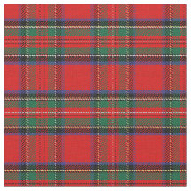 Beau Noël écossais motif fou vert