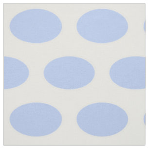 Tissu Bébé bleu ovales sur arrière - plan blanc