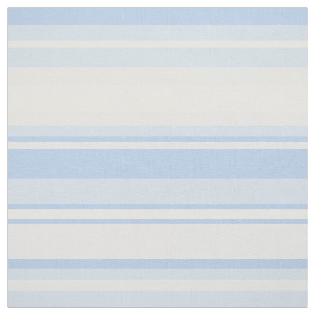 Tissu Bébé rayures bleues (Échantillon)