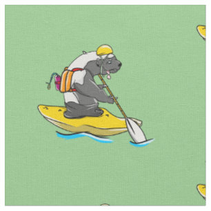Tissu Bécastre de miel dans un bateau