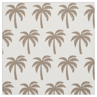 Tissu beige bronzage foncé de palmier