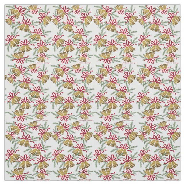 Tissu Bell de Noël (Échantillon)
