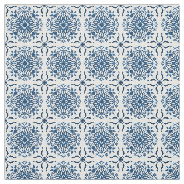 Tissu Belle blues Boho Bliss (Échantillon)
