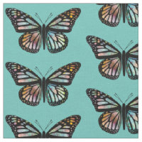 Belle Papillons Motif Monarch Aquarelle