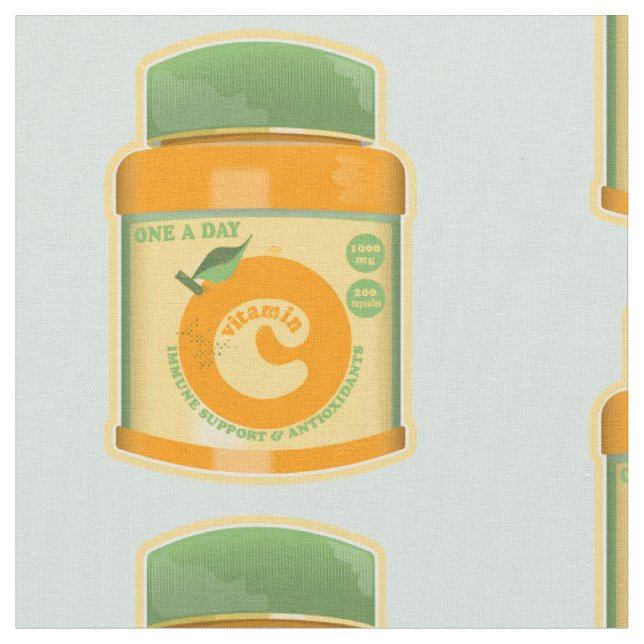 Tissu Bien-être vitamine C (Fermer)