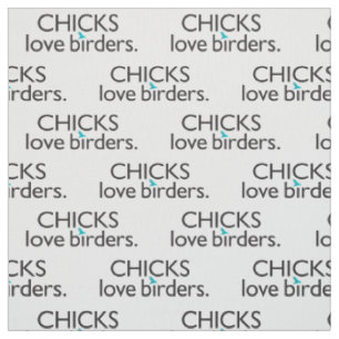 Tissu Birders d'amour de poussins