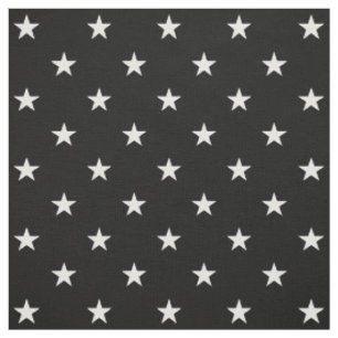 Tissu Black Stars