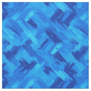 Tissu Bleu Abstrait