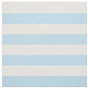 Tissu Bleu, Blancs, Motif rayé