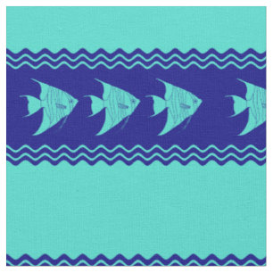 Tissu Bleu bleu turquoise de l'Ange