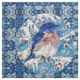 Tissu bleu coloré