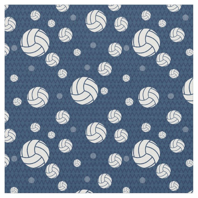 Tissu Bleu de la marine Chevron Patterned (Fermer)
