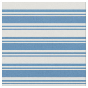 Tissu Bleu et bleu clair Cyan coloré Liner/Motif rayé