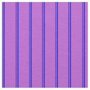 Tissu Bleu et orchidée Grilles/Lignes Motif
