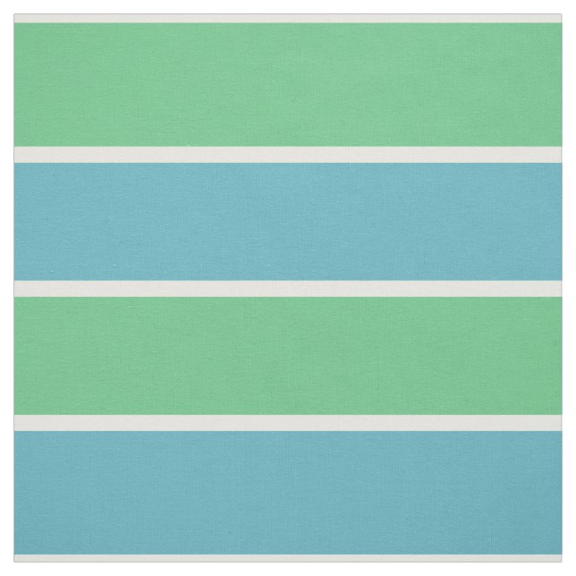 Tissu bleu et vert de rayures (Échantillon)