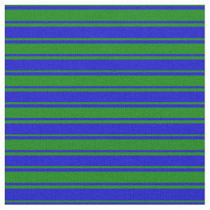 Tissu Bleu et vert Motif à carreaux/rayures