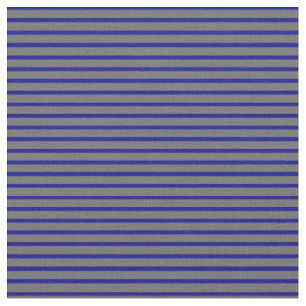 Tissu Bleu foncé et gris foncé Motif à rayures