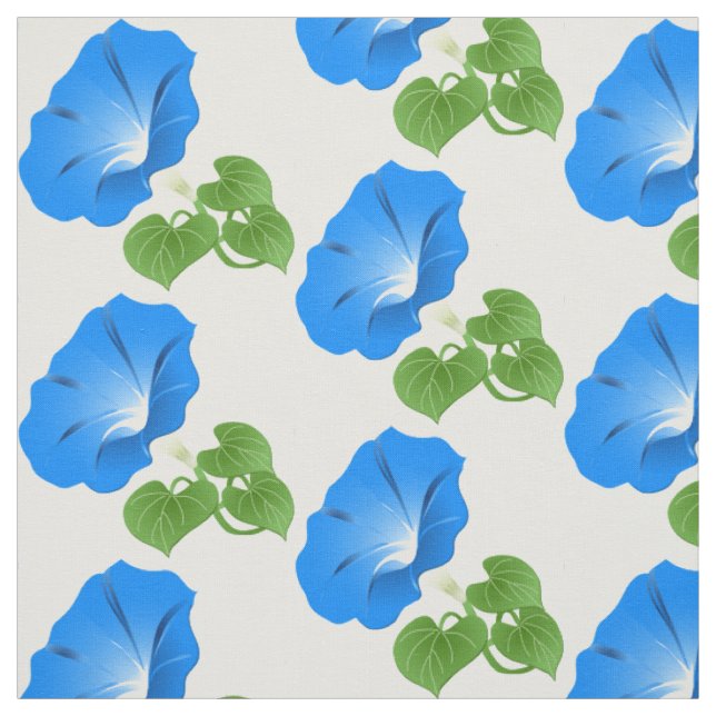 Tissu Bleu matinal glaces (Échantillon)