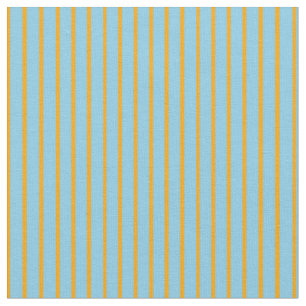 Tissu Bleu orange et bleu ciel Motif de bandes