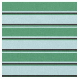 Tissu Bleu Poudre, Vert Mer et Bleu