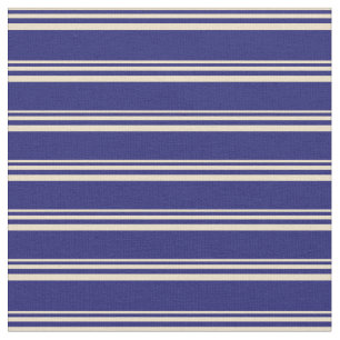 Tissu Bleu tan et bleu nuit