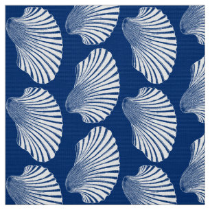 Tissu Blocage de coquille de saint Jacques Impression, b