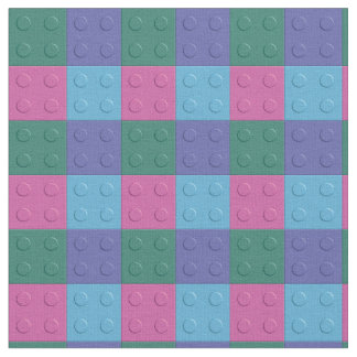 Tissu Blocs constitutifs et briques - fille