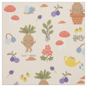 Tissu Blooms magiques Mandrake Motif