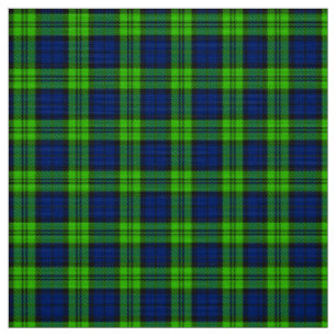 Tissu Blue Green Campbell Abercrombie Blackwatch Plaid