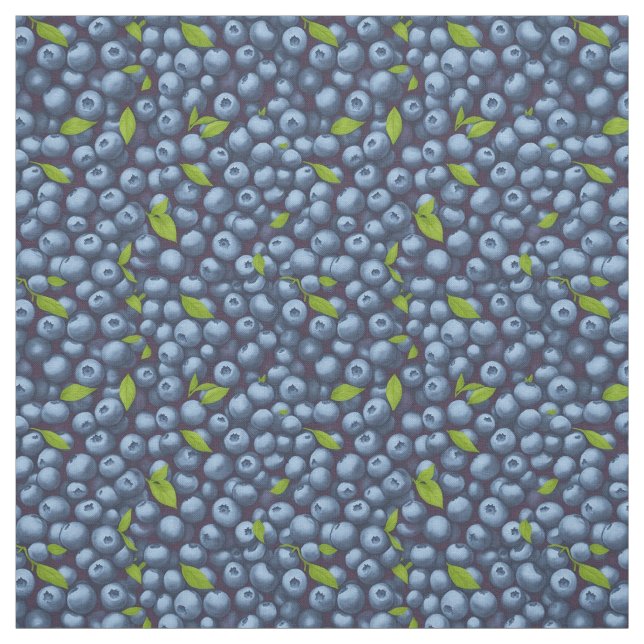 Tissu Blueberges (Échantillon)