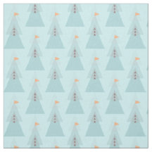 Bonhomme de neige géométrique de motif moderne de