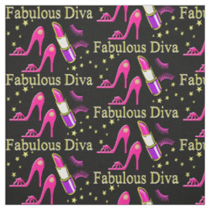 TISSU BONJOUR FABULEUX DIVA PINK HIGELS