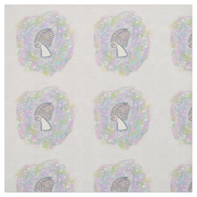 Tissu Bonnes choses Guardian Angel Fabric Matériel d'art (Échantillon)