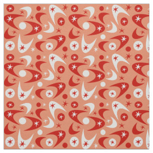 Tissu Boomerangs rétro