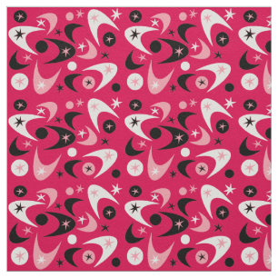 Tissu Boomerangs rétro