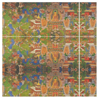 Tissu Bouddhisme bouddhiste de Bouddha bénissant le