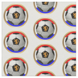 Tissu Boule de football du drapeau Pays-Bas