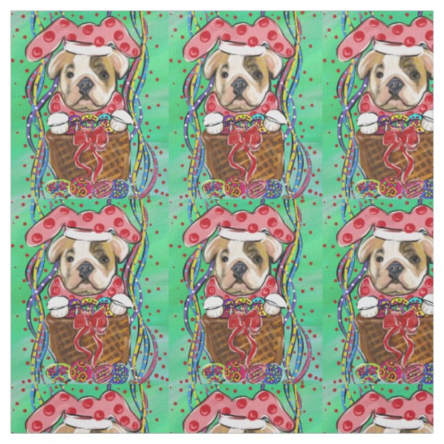 Tissu Bouledogue (Échantillon)