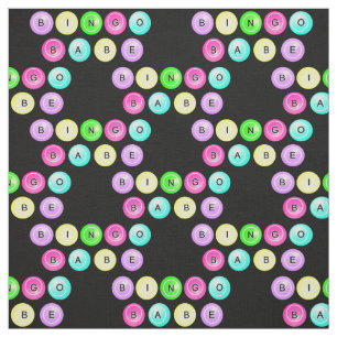 Tissu Boules de bingo-test de bébé de bingo-test sur le