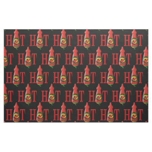Tissu Bouteille de sauce chaude