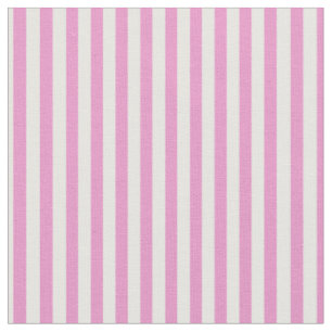 Tissu Bubblegum rose et blanc