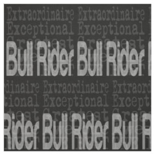 Tissu Bull Rider Extraordinaire