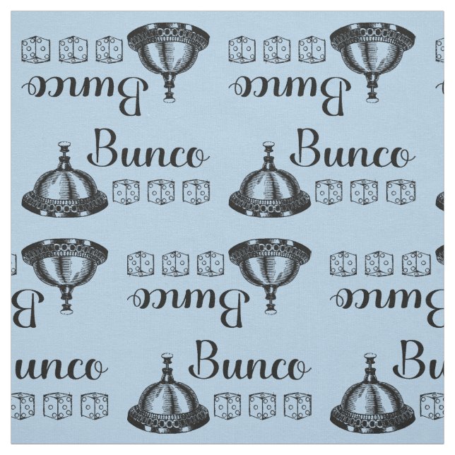 Tissu Bunco Bell et Bunco Dice (Échantillon)
