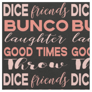 Tissu Bunco Subway Art Black Pink Novelty Fabric